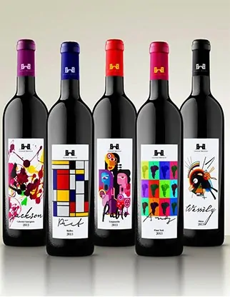 wine labels brand packaging design